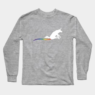 I Fart Rainbows (Unicorn) Long Sleeve T-Shirt